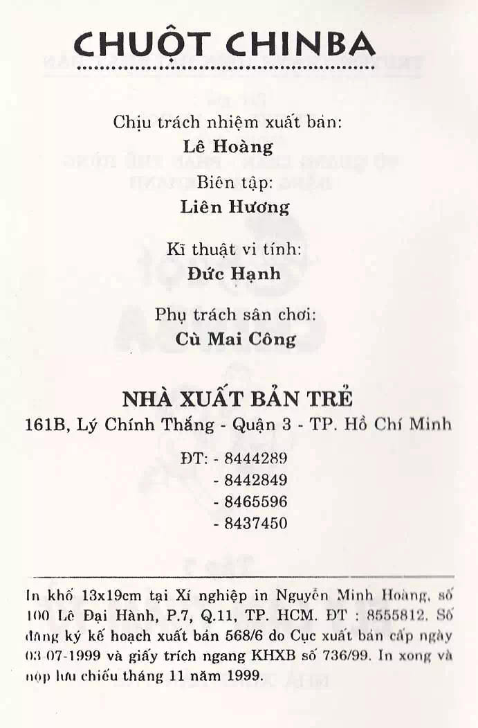 Truyện Tranh Chuột Chinpui - Doraemon trang 4