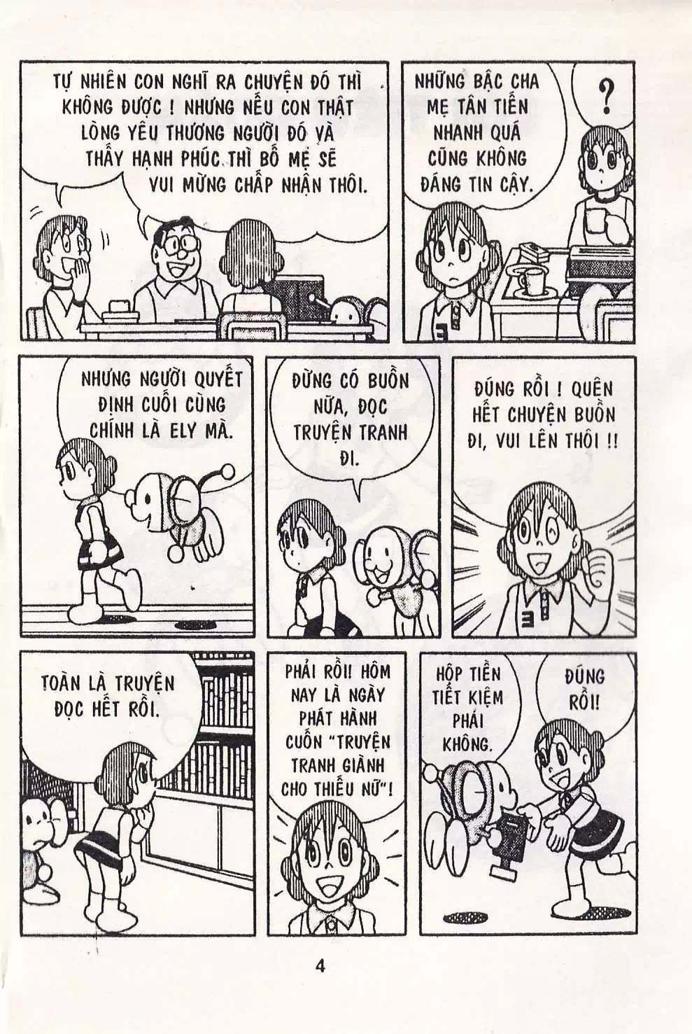 Truyện Tranh Chuột Chinpui - Doraemon trang 4