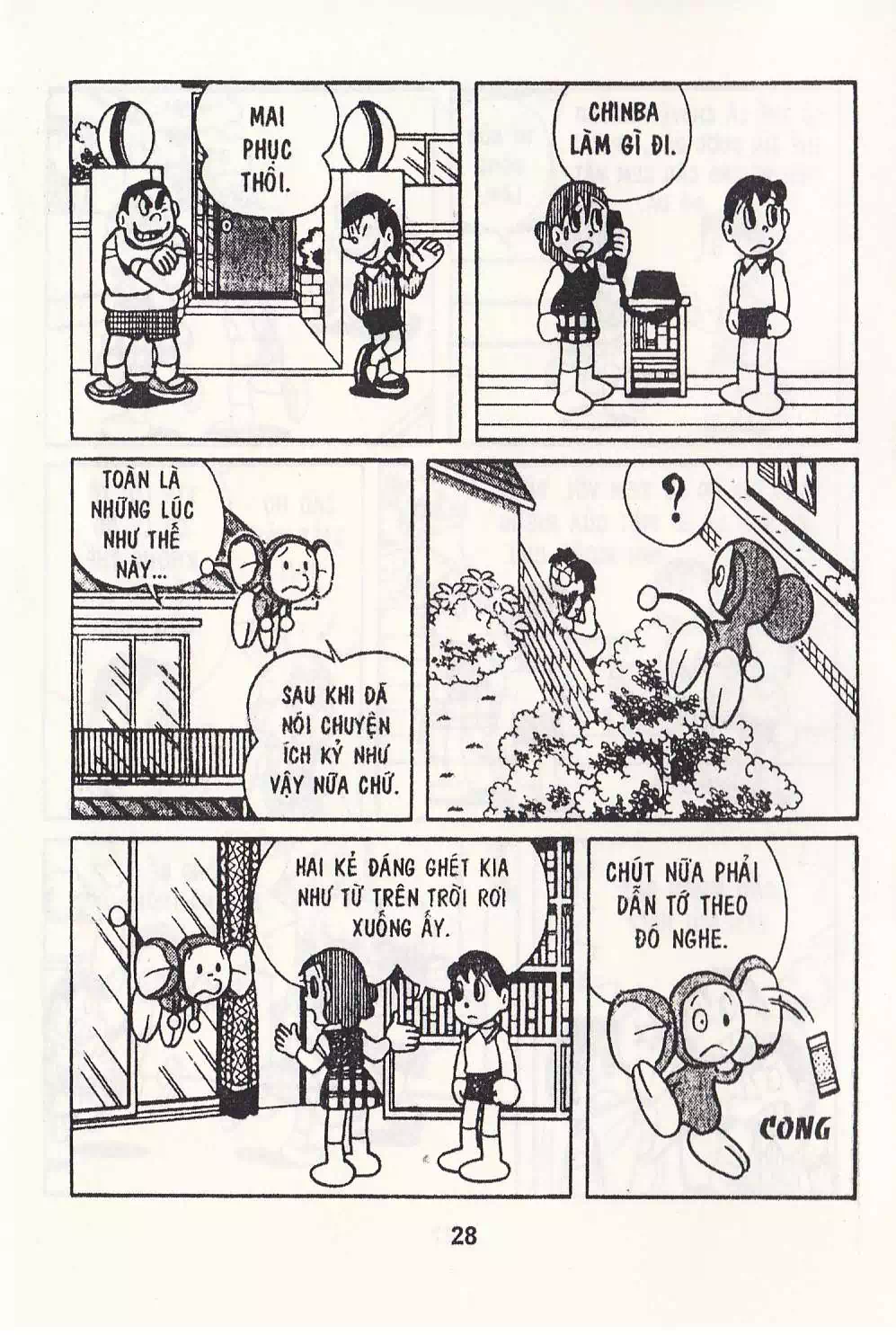 Truyện Tranh Chuột Chinpui - Doraemon trang 4