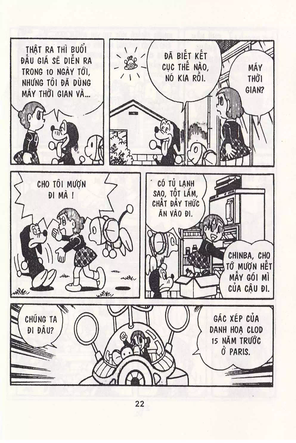 Truyện Tranh Chuột Chinpui - Doraemon trang 4