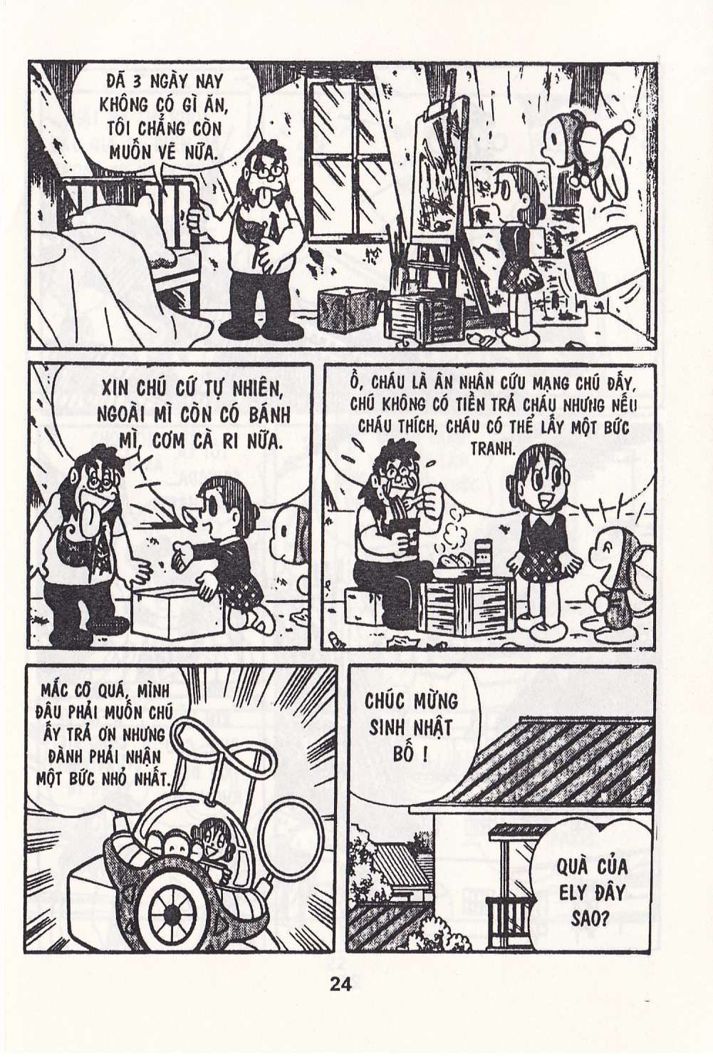 Truyện Tranh Chuột Chinpui - Doraemon trang 4