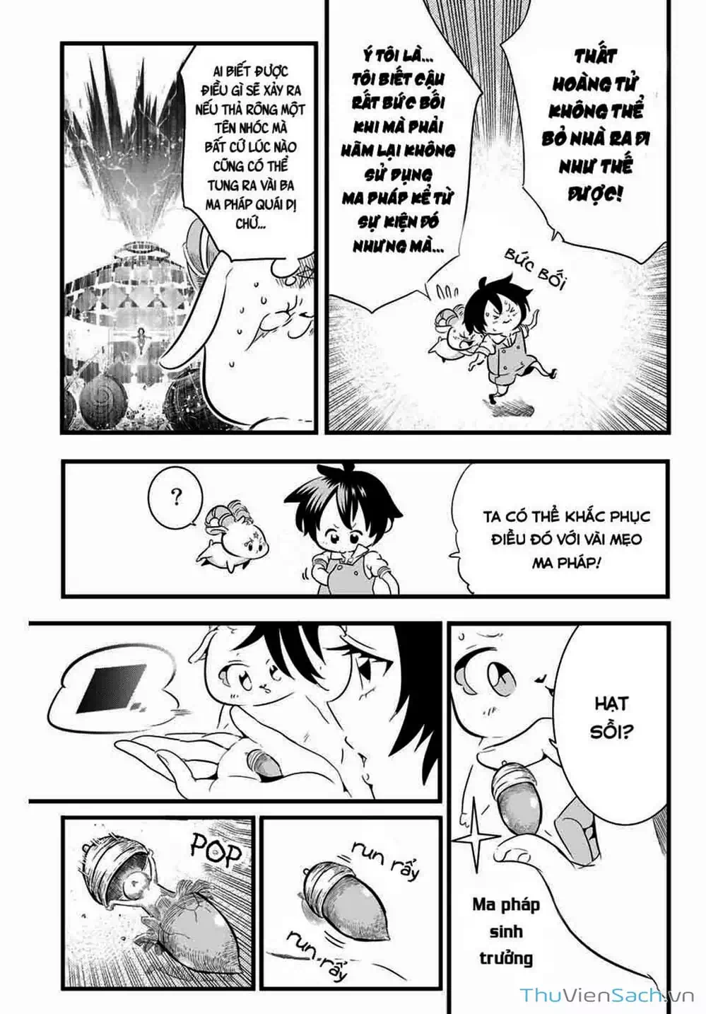 Truyện Tranh Chuyển Sinh Thành Thất Hoàng Tử trang 8