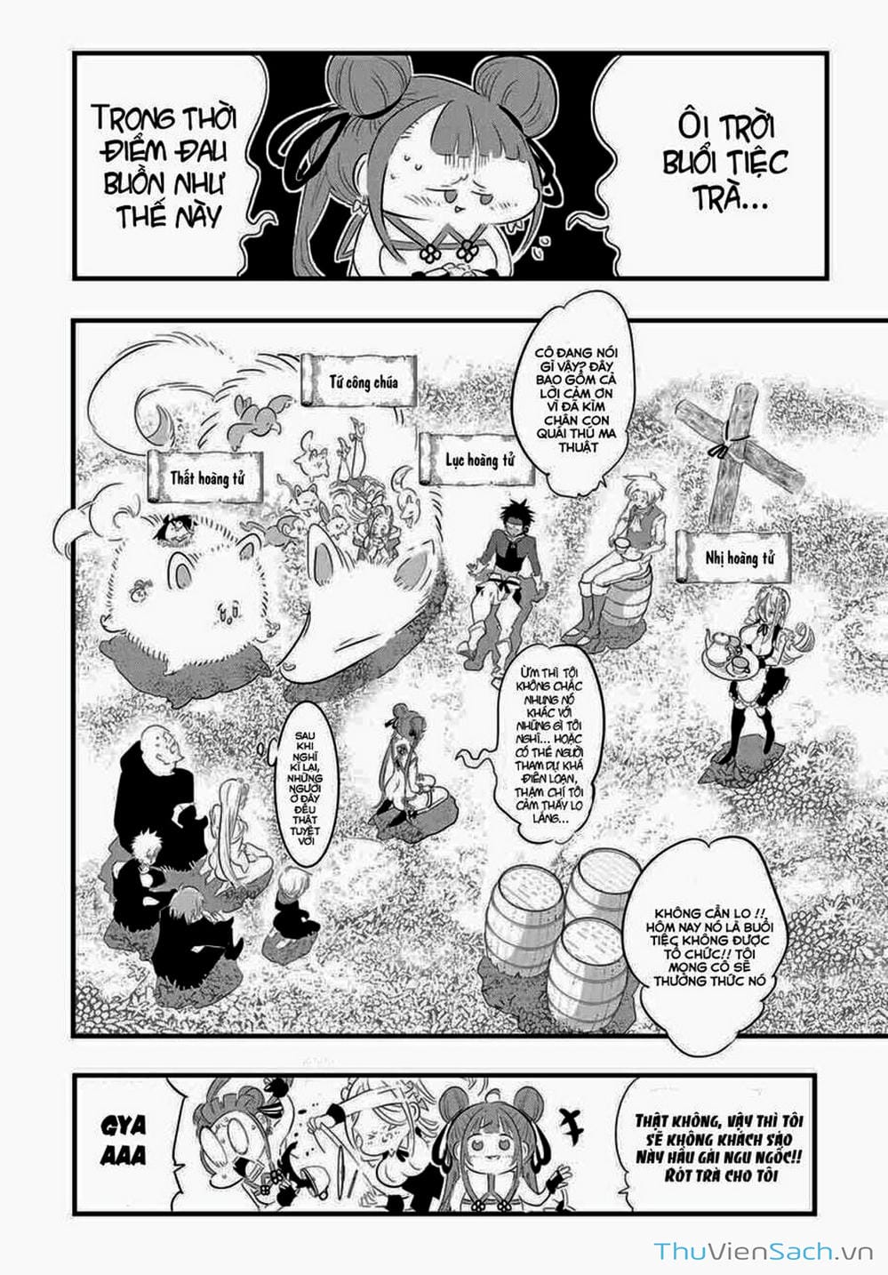 Truyện Tranh Chuyển Sinh Thành Thất Hoàng Tử trang 8