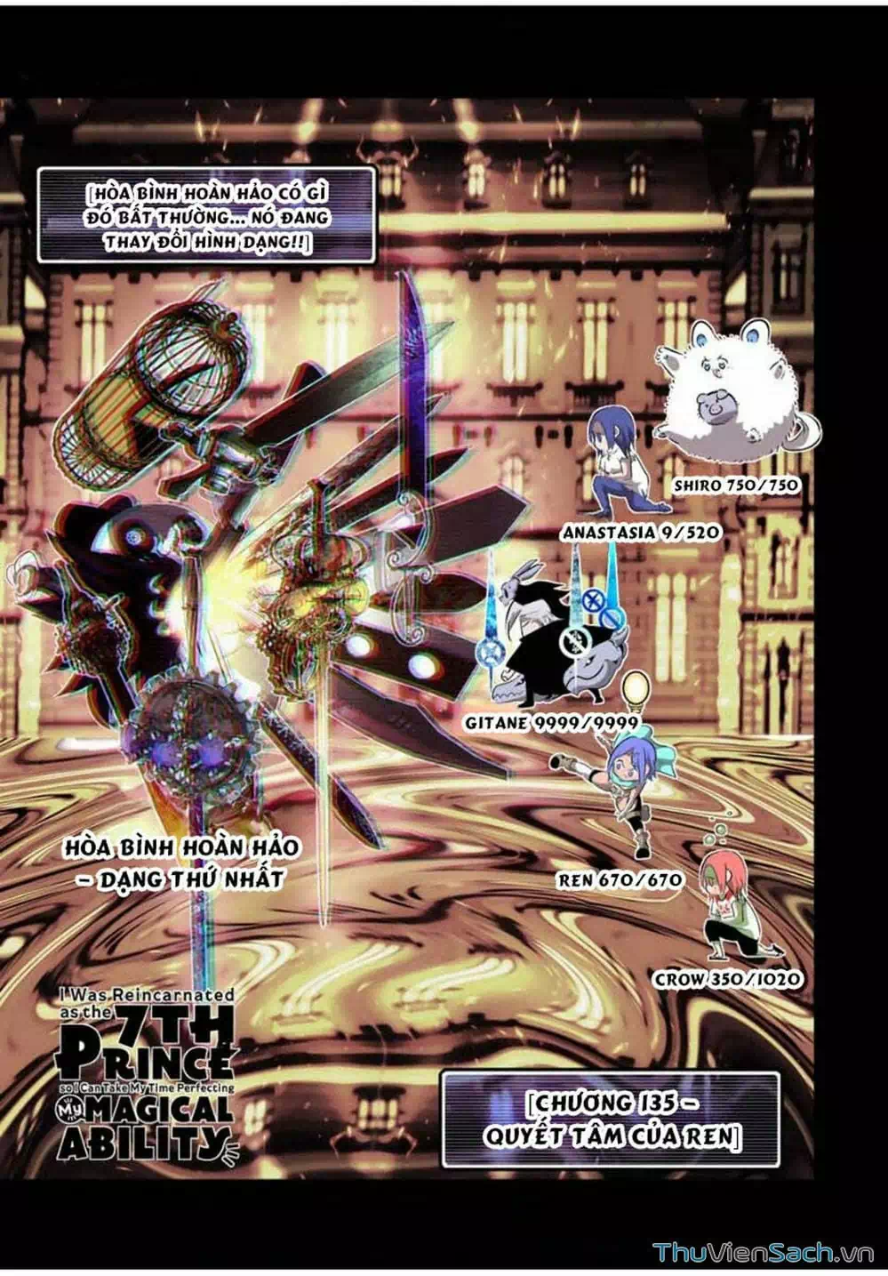 Truyện Tranh Chuyển Sinh Thành Thất Hoàng Tử trang 8