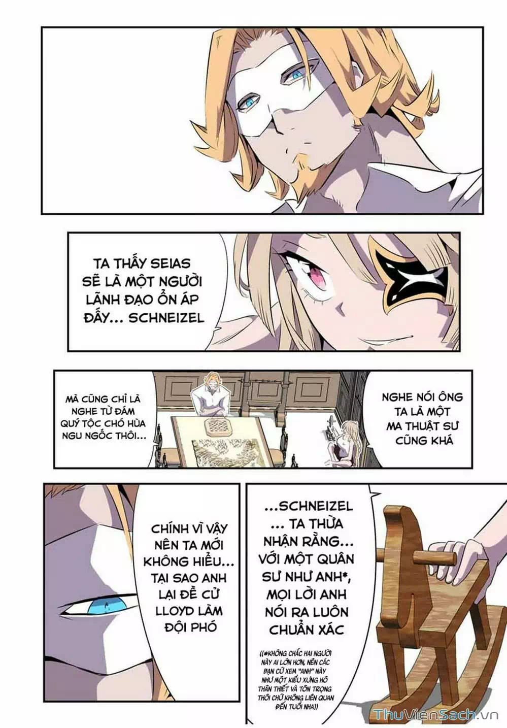 Truyện Tranh Chuyển Sinh Thành Thất Hoàng Tử trang 8
