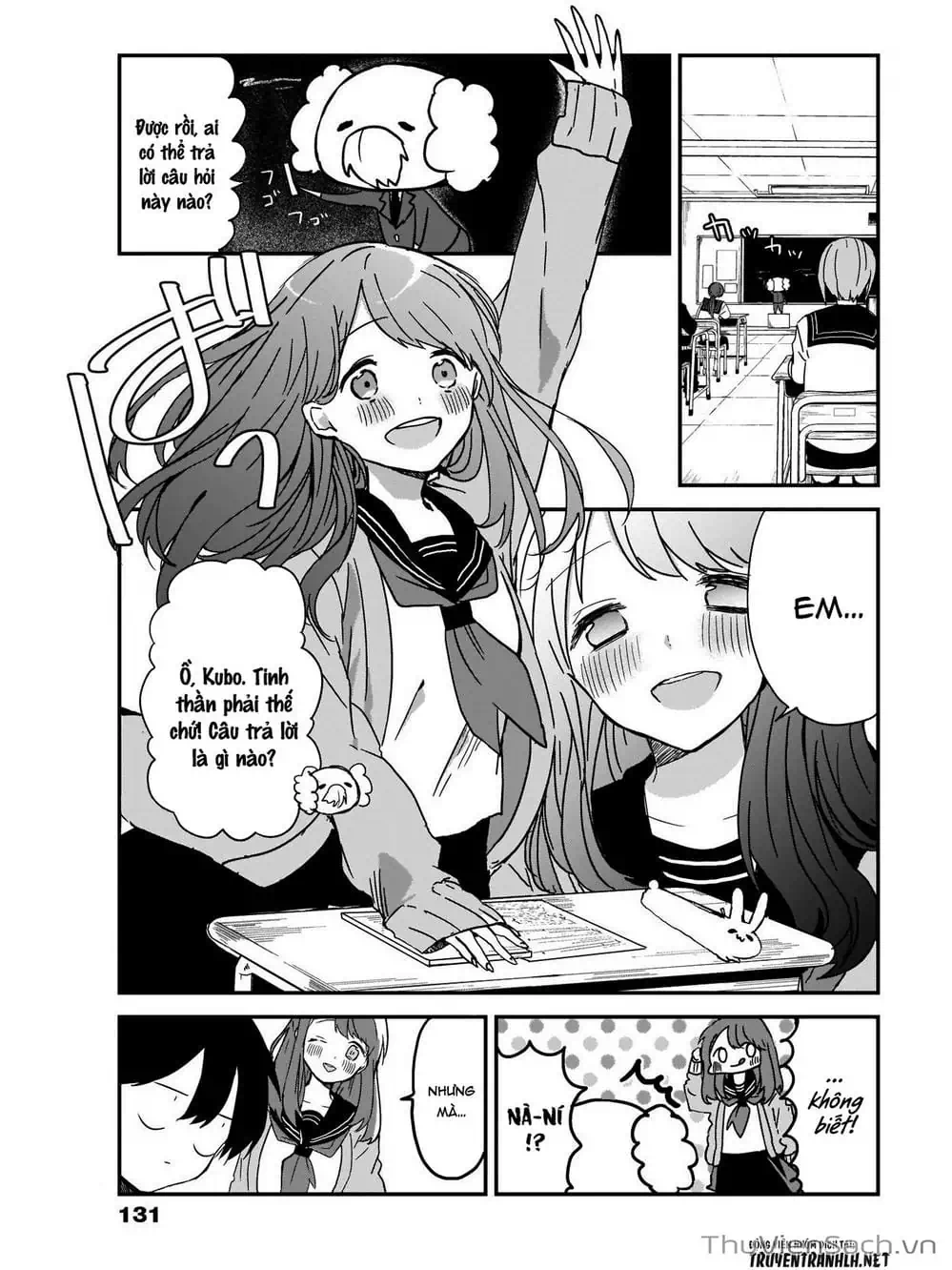 Truyện Tranh Chuyện Tào Lao Của A Hoàn - Kubo-San Wa Boku (Mobu) Wo Yurusanai trang 3