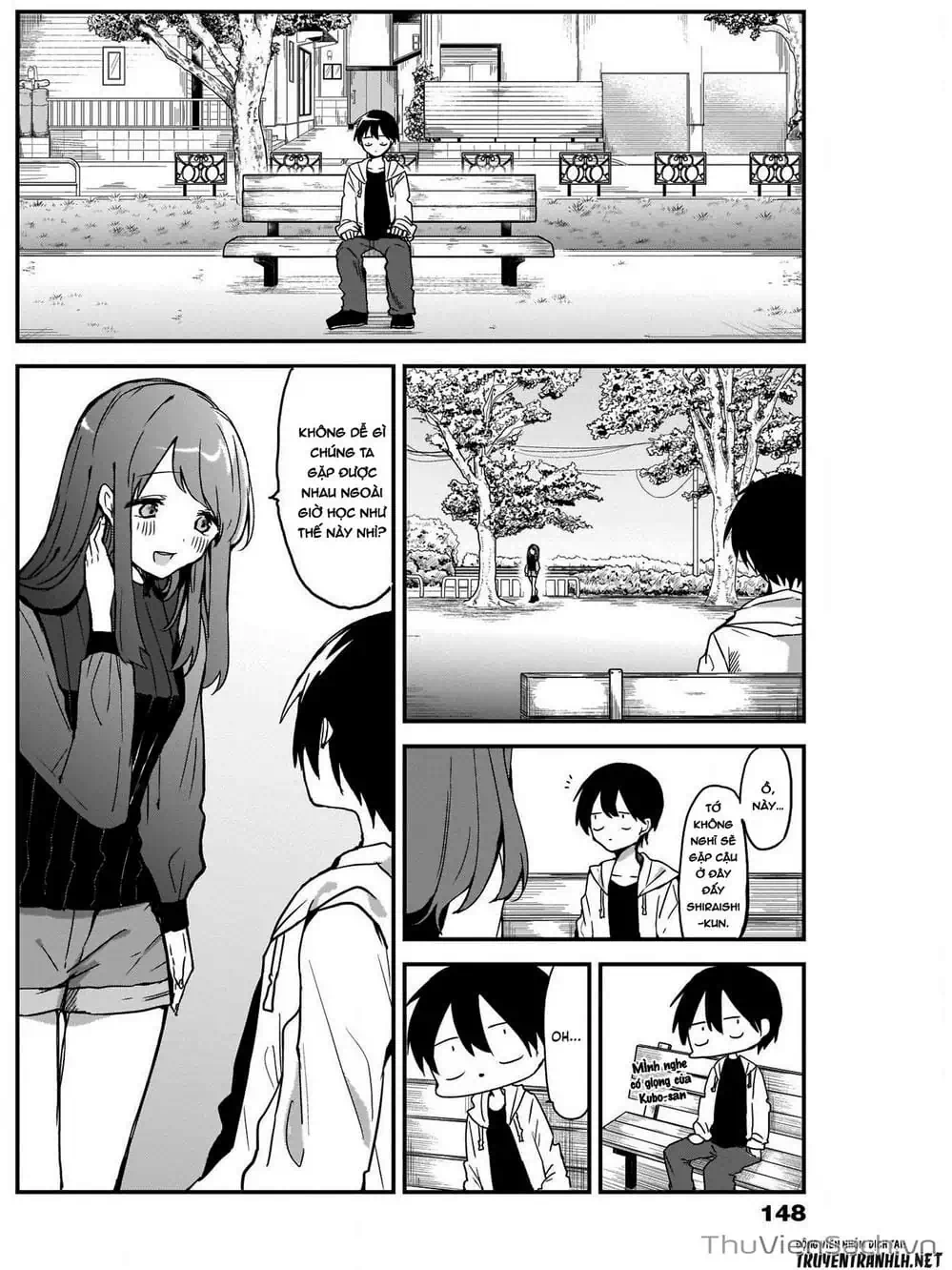 Truyện Tranh Chuyện Tào Lao Của A Hoàn - Kubo-San Wa Boku (Mobu) Wo Yurusanai trang 3