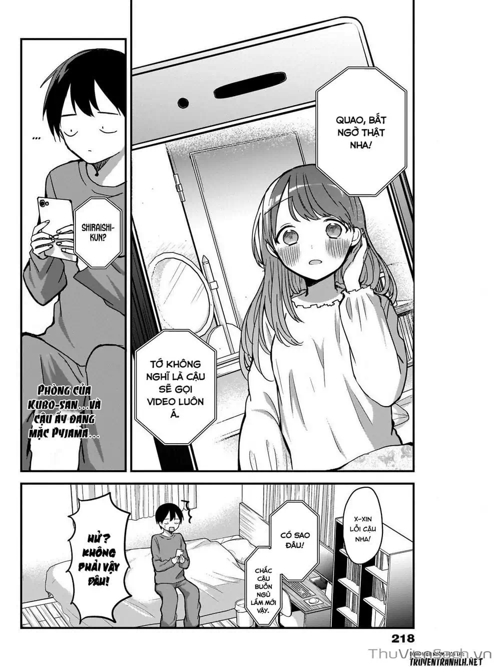 Truyện Tranh Chuyện Tào Lao Của A Hoàn - Kubo-San Wa Boku (Mobu) Wo Yurusanai trang 3