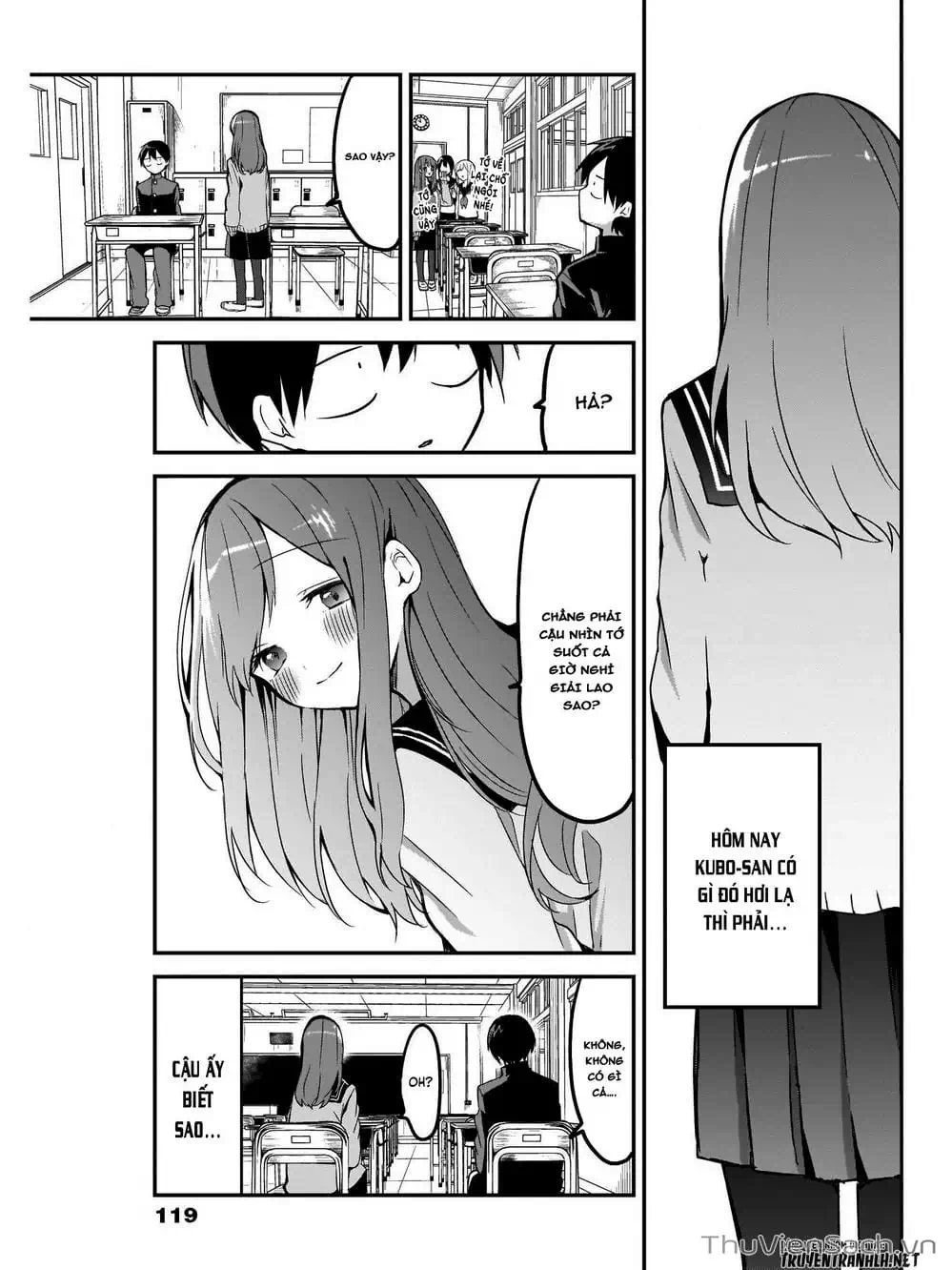Truyện Tranh Chuyện Tào Lao Của A Hoàn - Kubo-San Wa Boku (Mobu) Wo Yurusanai trang 3