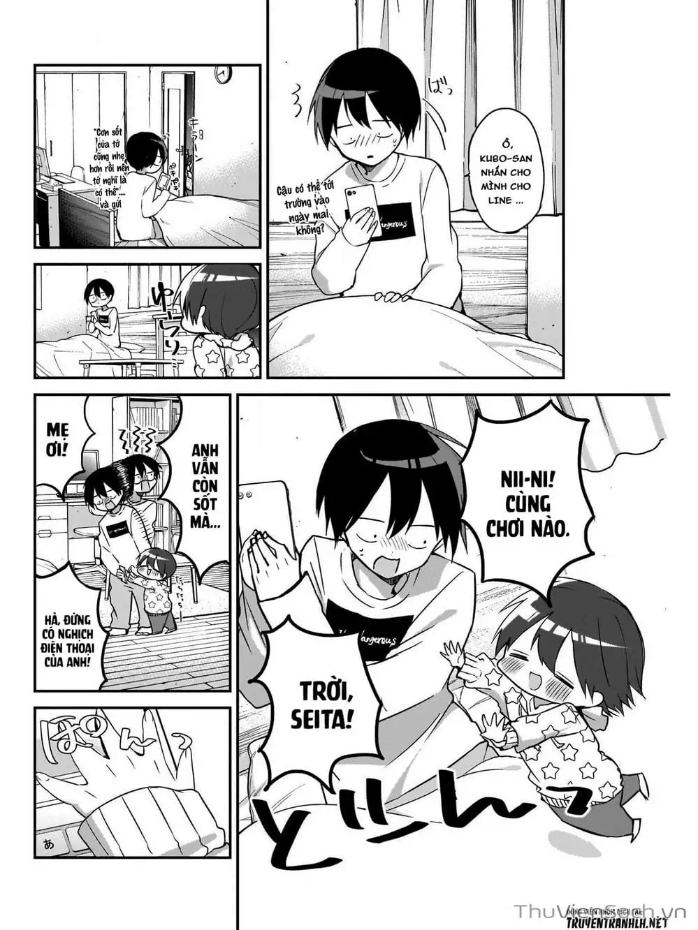 Truyện Tranh Chuyện Tào Lao Của A Hoàn - Kubo-San Wa Boku (Mobu) Wo Yurusanai trang 3