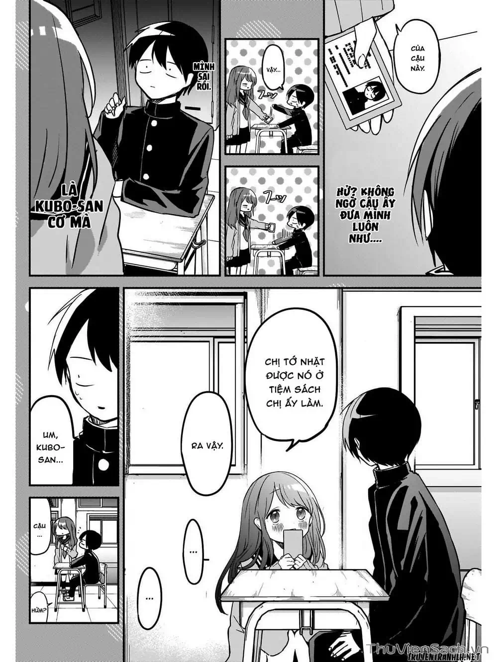 Truyện Tranh Chuyện Tào Lao Của A Hoàn - Kubo-San Wa Boku (Mobu) Wo Yurusanai trang 3