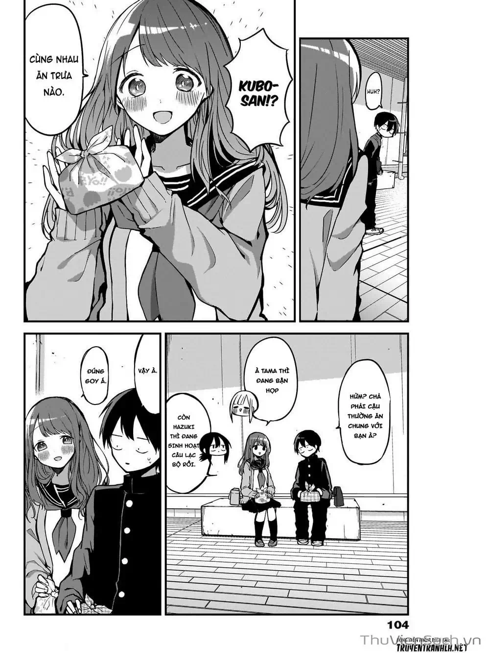 Truyện Tranh Chuyện Tào Lao Của A Hoàn - Kubo-San Wa Boku (Mobu) Wo Yurusanai trang 3