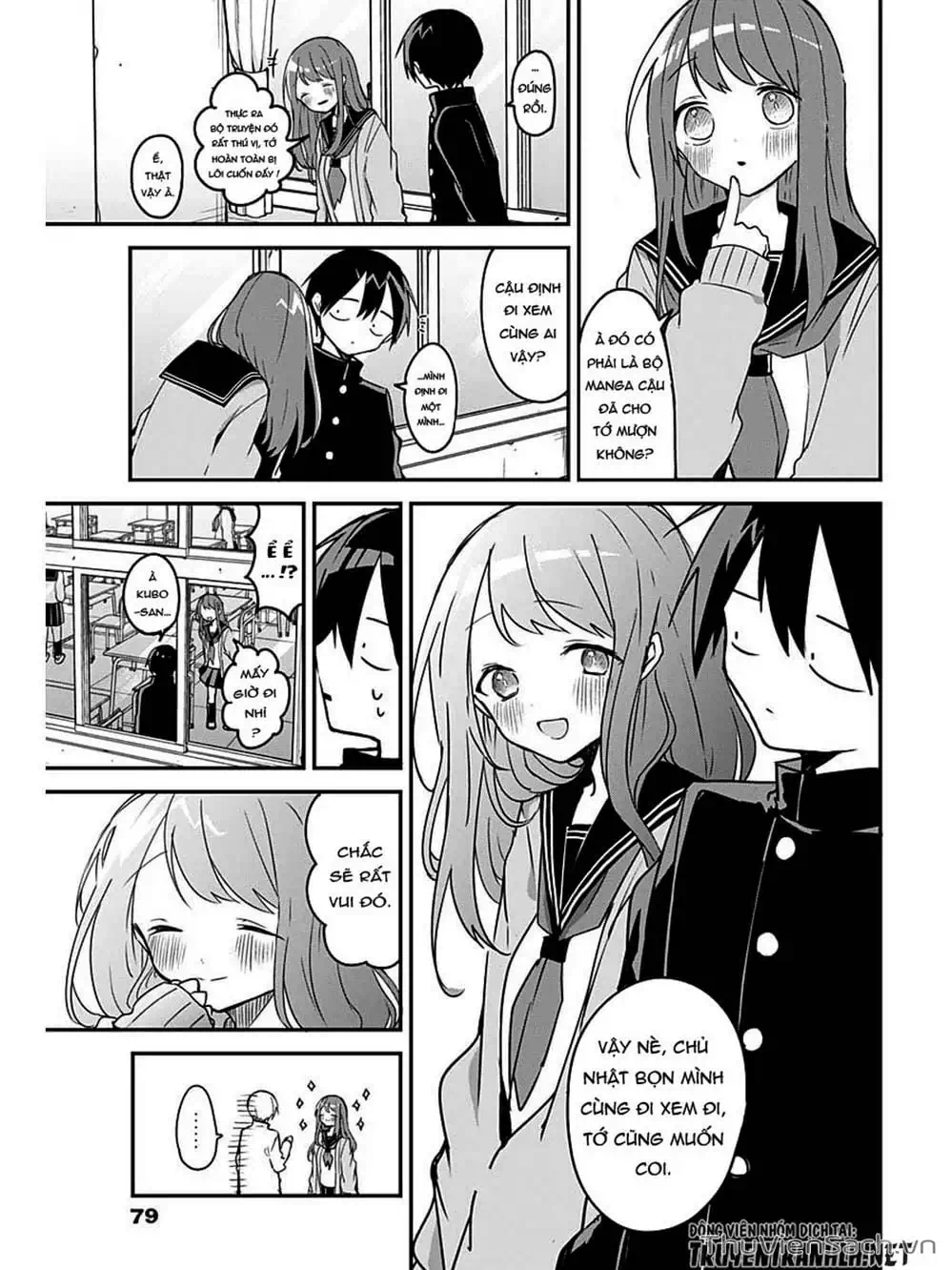 Truyện Tranh Chuyện Tào Lao Của A Hoàn - Kubo-San Wa Boku (Mobu) Wo Yurusanai trang 3