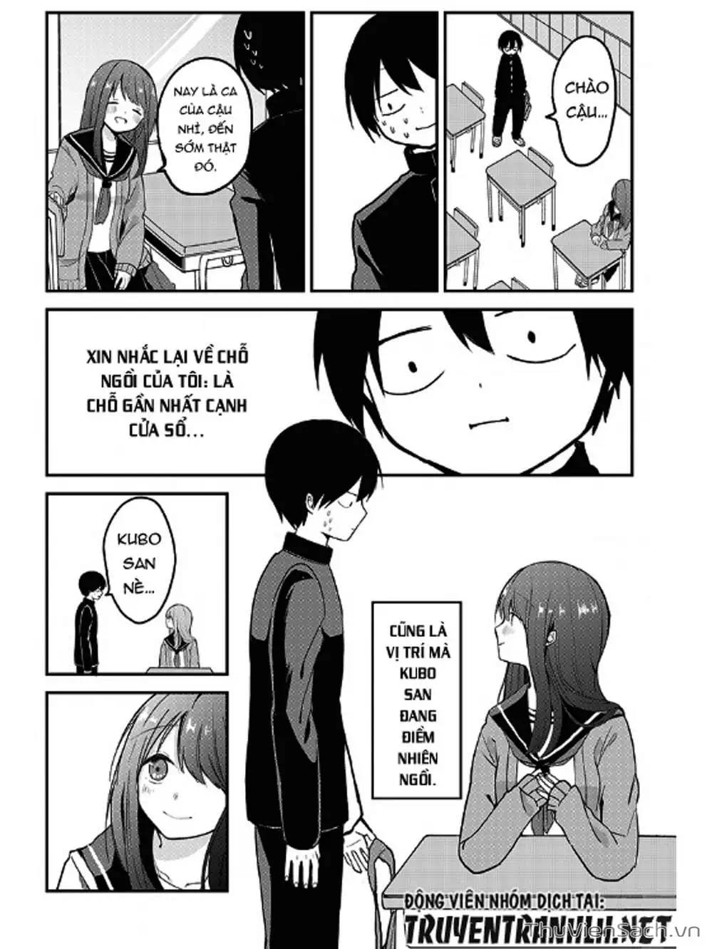 Truyện Tranh Chuyện Tào Lao Của A Hoàn - Kubo-San Wa Boku (Mobu) Wo Yurusanai trang 3