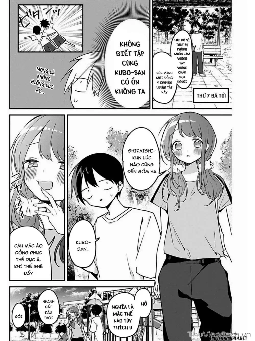 Truyện Tranh Chuyện Tào Lao Của A Hoàn - Kubo-San Wa Boku (Mobu) Wo Yurusanai trang 3