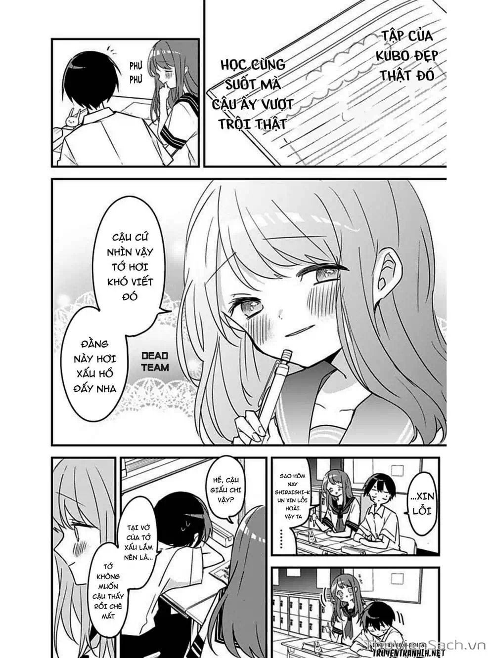 Truyện Tranh Chuyện Tào Lao Của A Hoàn - Kubo-San Wa Boku (Mobu) Wo Yurusanai trang 3