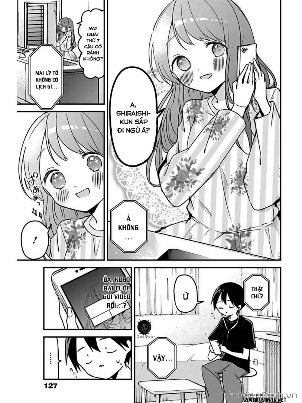 Truyện Tranh Chuyện Tào Lao Của A Hoàn - Kubo-San Wa Boku (Mobu) Wo Yurusanai trang 3