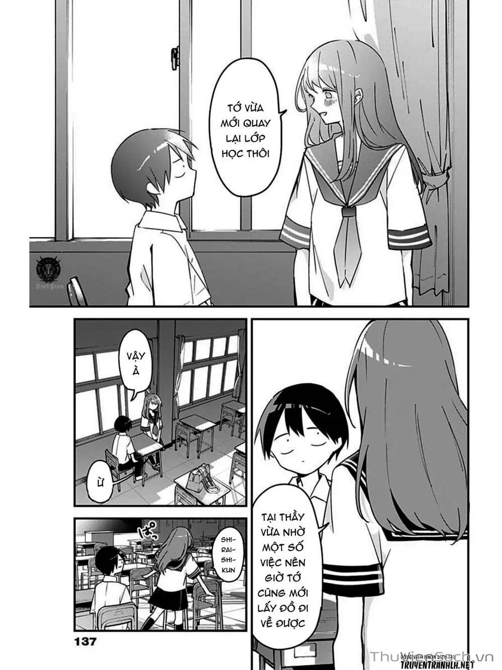 Truyện Tranh Chuyện Tào Lao Của A Hoàn - Kubo-San Wa Boku (Mobu) Wo Yurusanai trang 3