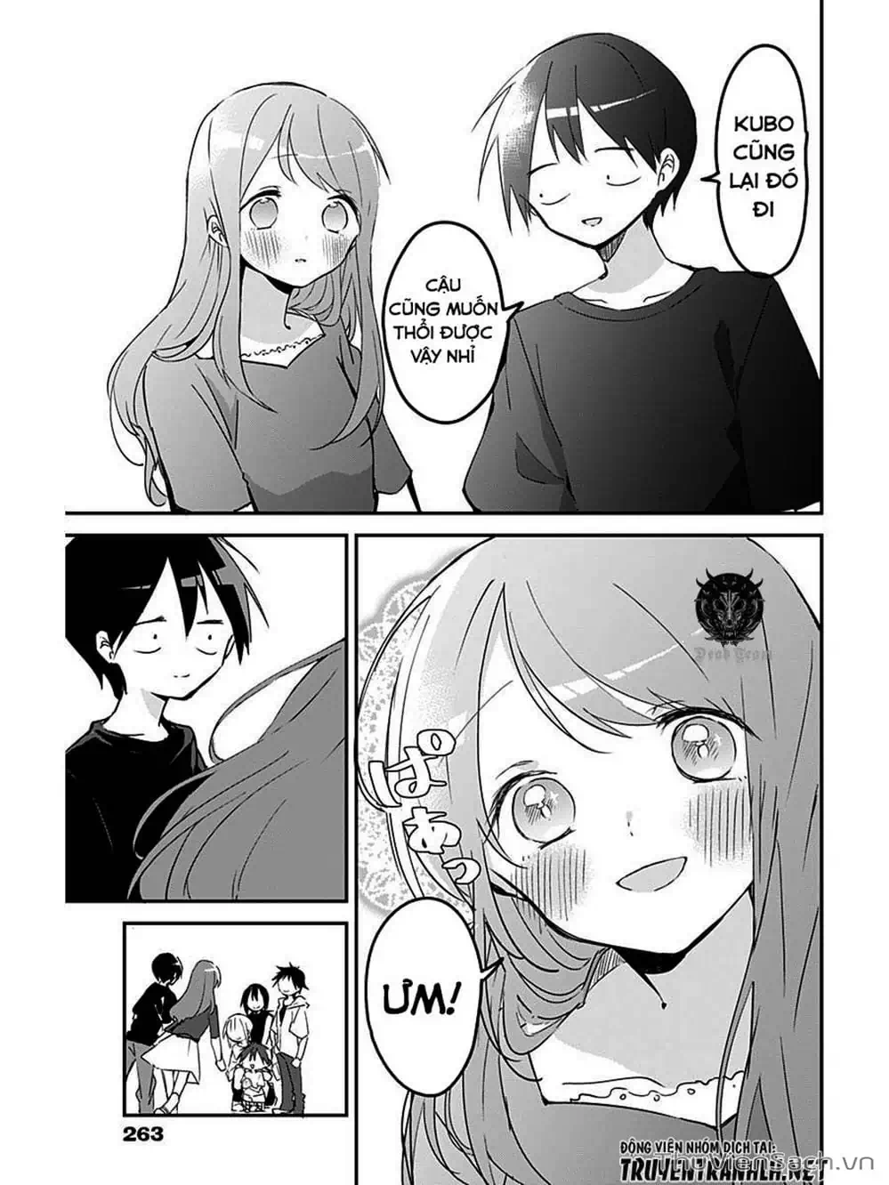 Truyện Tranh Chuyện Tào Lao Của A Hoàn - Kubo-San Wa Boku (Mobu) Wo Yurusanai trang 3