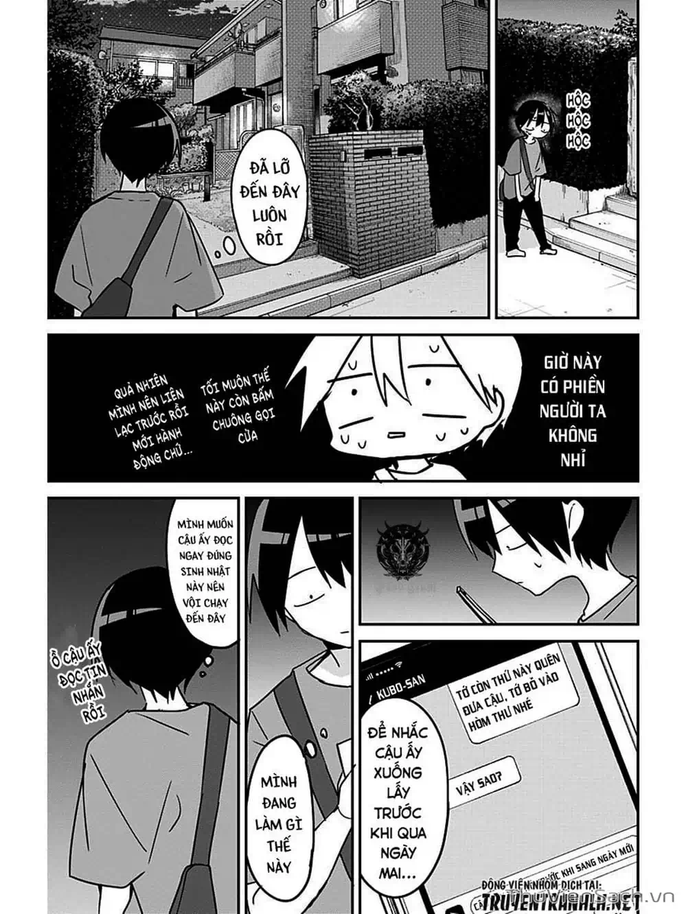 Truyện Tranh Chuyện Tào Lao Của A Hoàn - Kubo-San Wa Boku (Mobu) Wo Yurusanai trang 3