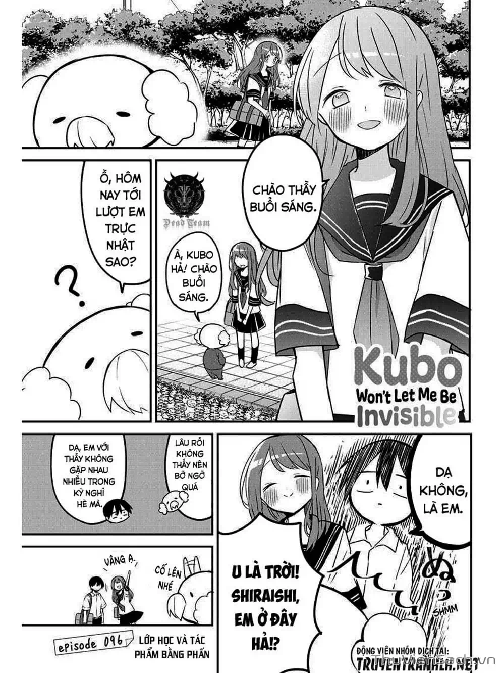 Truyện Tranh Chuyện Tào Lao Của A Hoàn - Kubo-San Wa Boku (Mobu) Wo Yurusanai trang 3