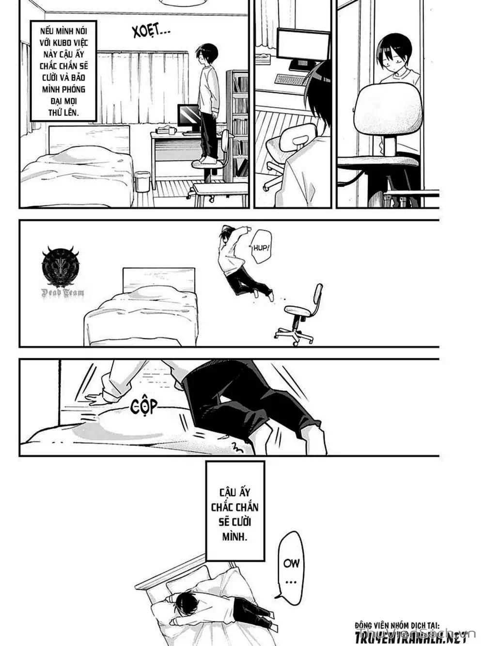 Truyện Tranh Chuyện Tào Lao Của A Hoàn - Kubo-San Wa Boku (Mobu) Wo Yurusanai trang 3