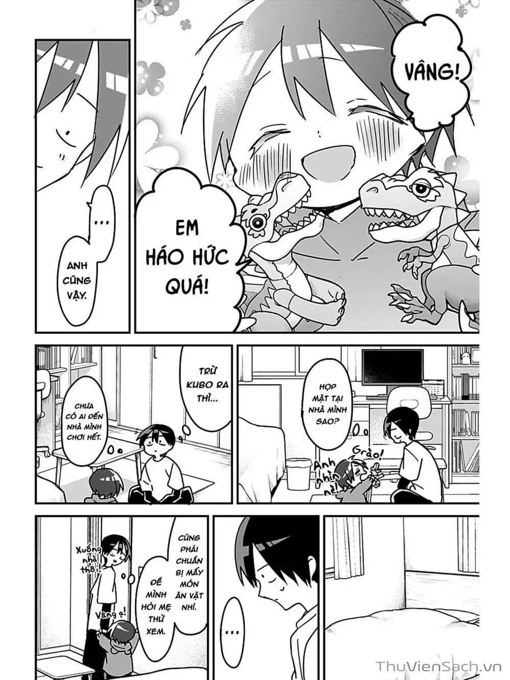 Truyện Tranh Chuyện Tào Lao Của A Hoàn - Kubo-San Wa Boku (Mobu) Wo Yurusanai trang 3