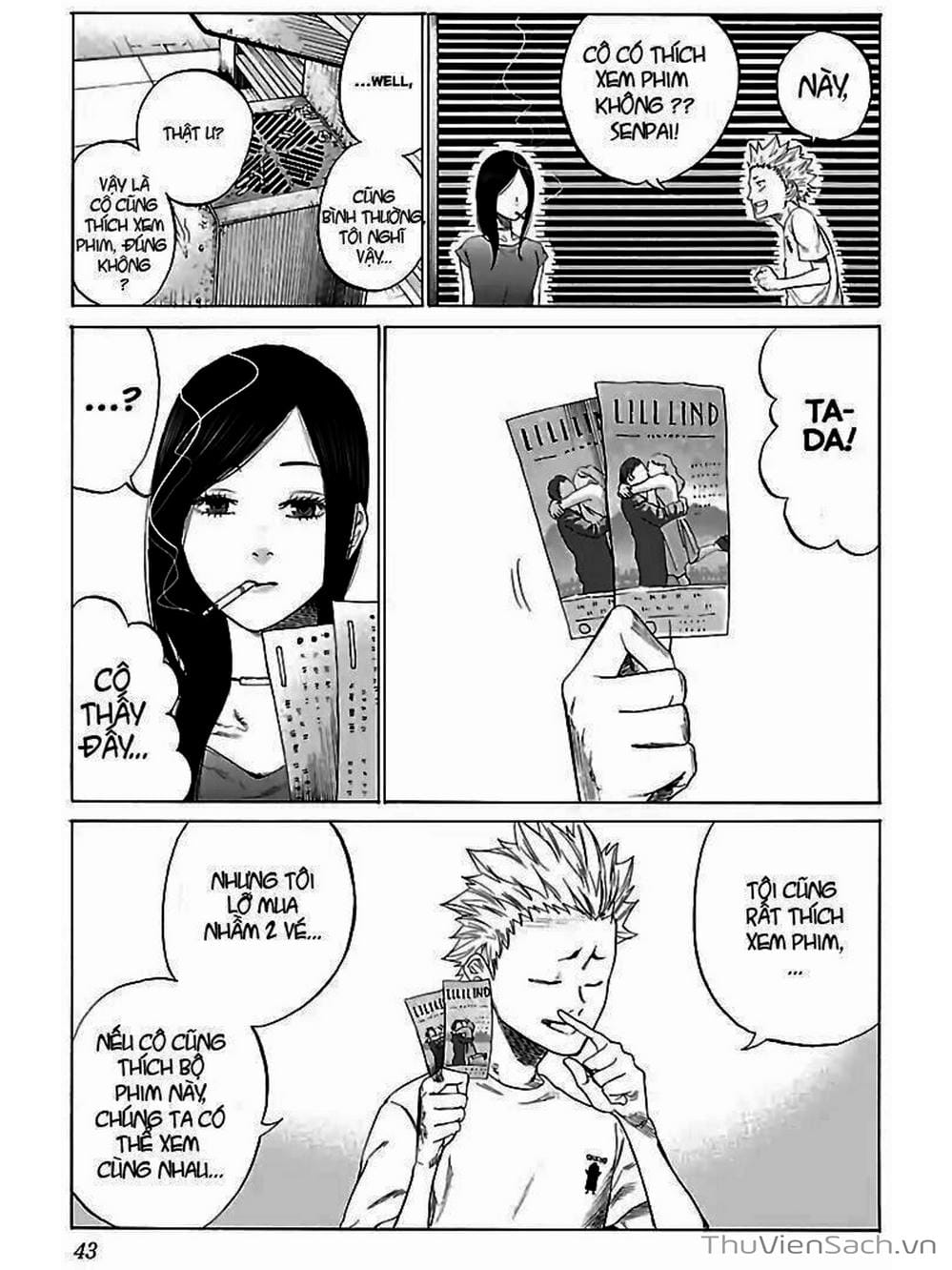 Truyện Tranh Thuốc Lá Senpai Và Kouhai Anh Đào - Cigarette And Cherry trang 4