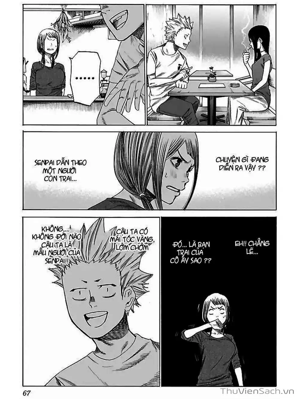 Truyện Tranh Thuốc Lá Senpai Và Kouhai Anh Đào - Cigarette And Cherry trang 4