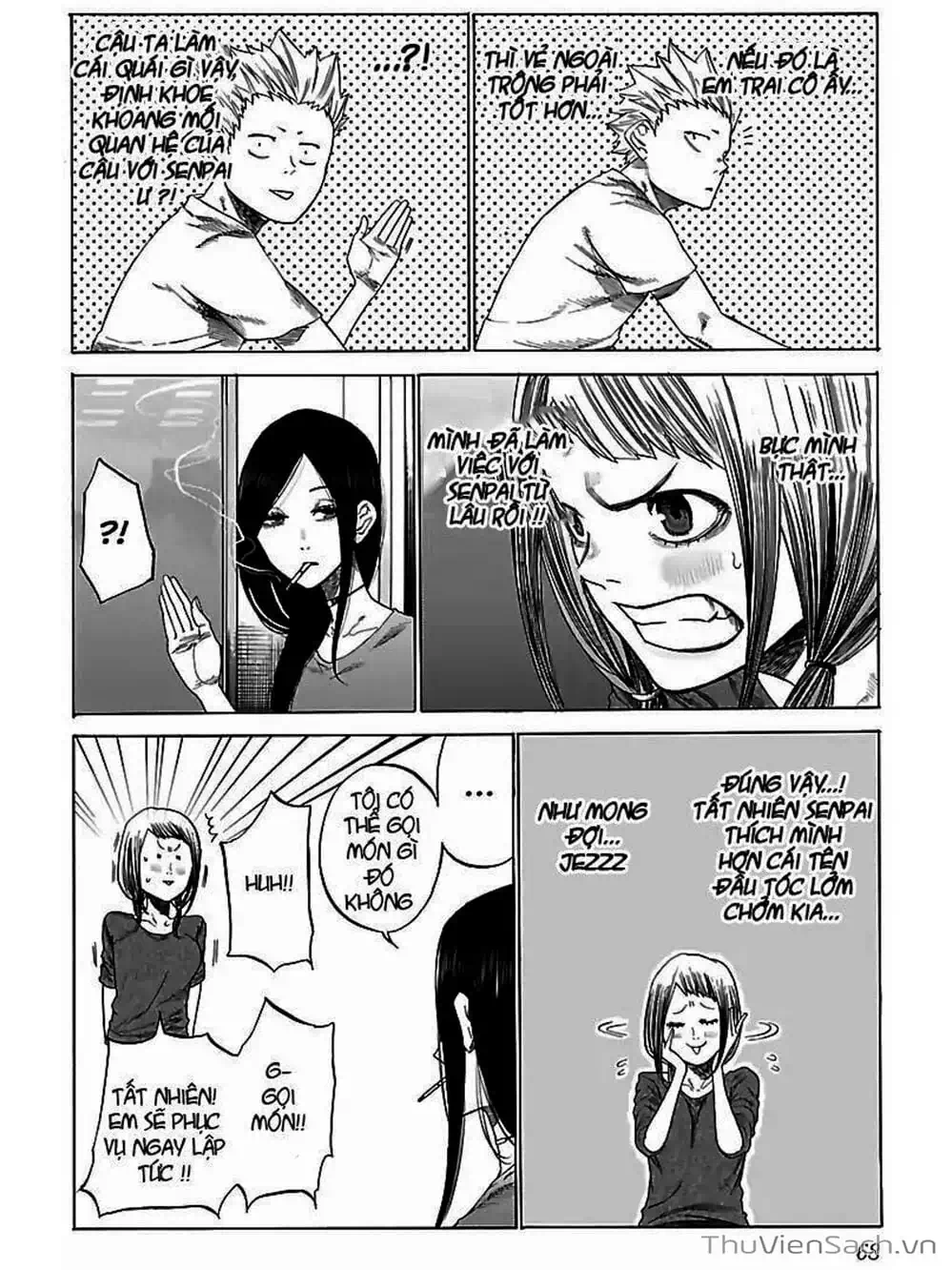 Truyện Tranh Thuốc Lá Senpai Và Kouhai Anh Đào - Cigarette And Cherry trang 4