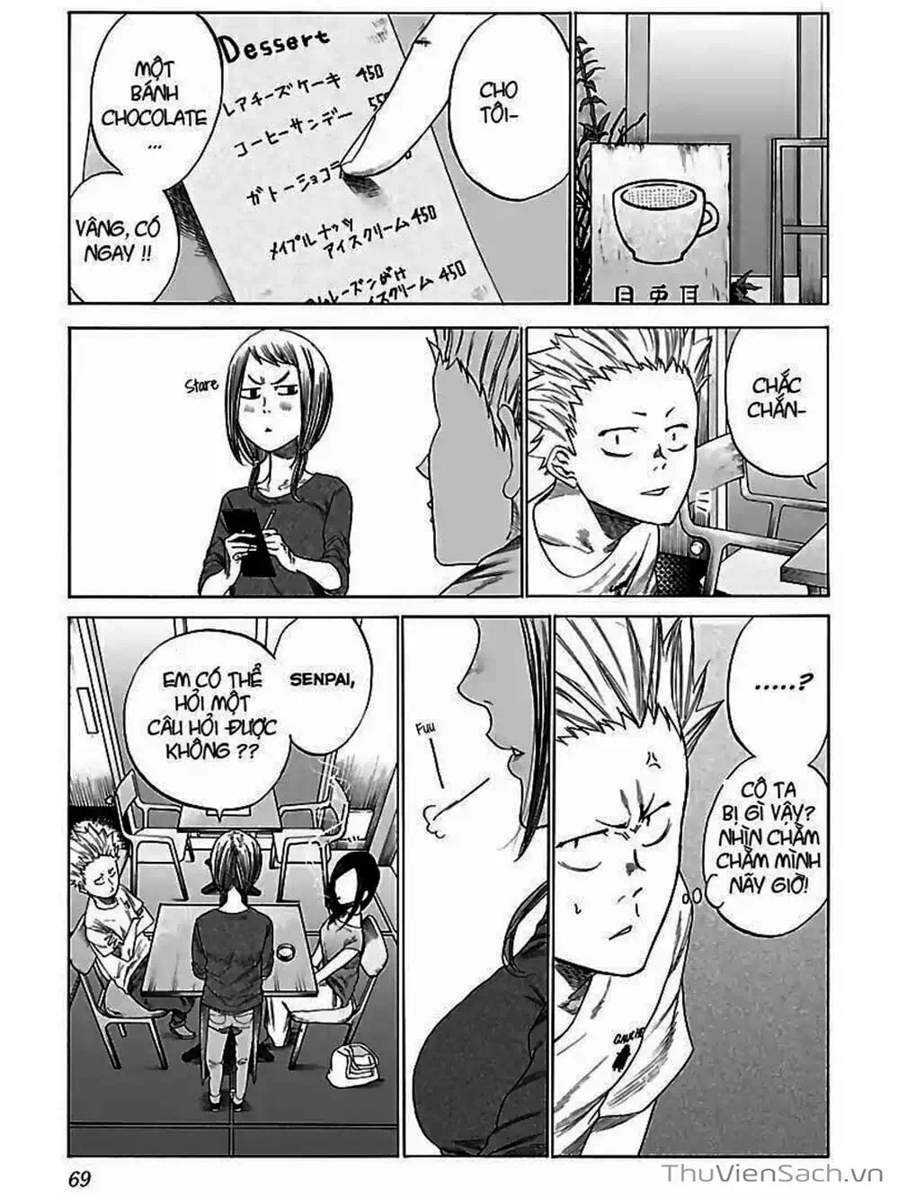 Truyện Tranh Thuốc Lá Senpai Và Kouhai Anh Đào - Cigarette And Cherry trang 4