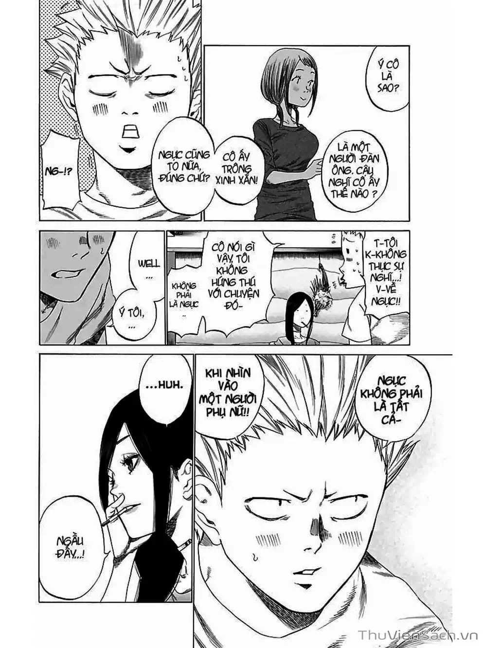 Truyện Tranh Thuốc Lá Senpai Và Kouhai Anh Đào - Cigarette And Cherry trang 4