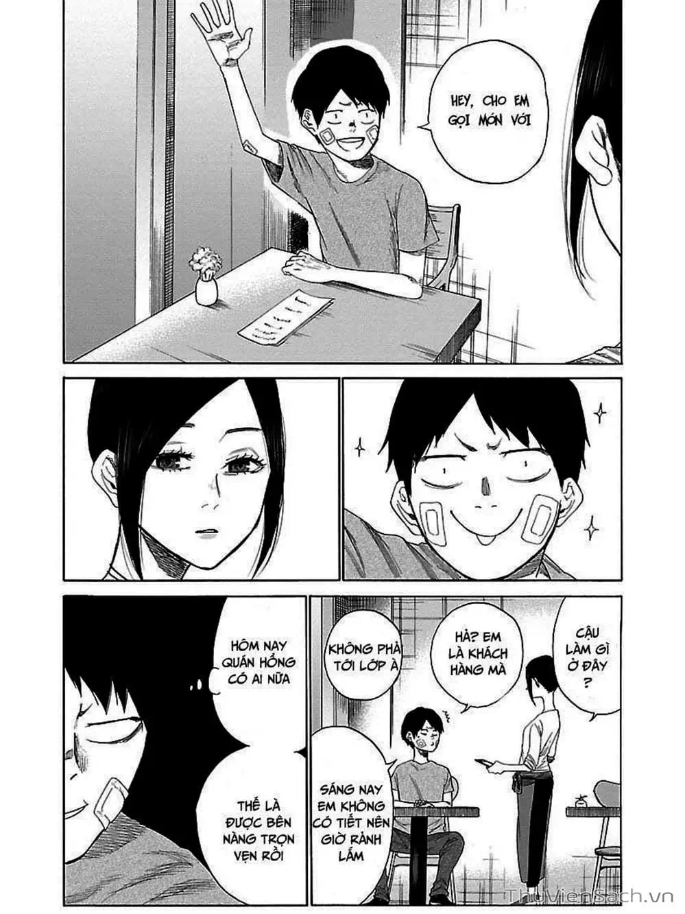 Truyện Tranh Thuốc Lá Senpai Và Kouhai Anh Đào - Cigarette And Cherry trang 4