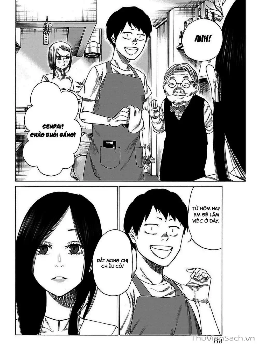 Truyện Tranh Thuốc Lá Senpai Và Kouhai Anh Đào - Cigarette And Cherry trang 4