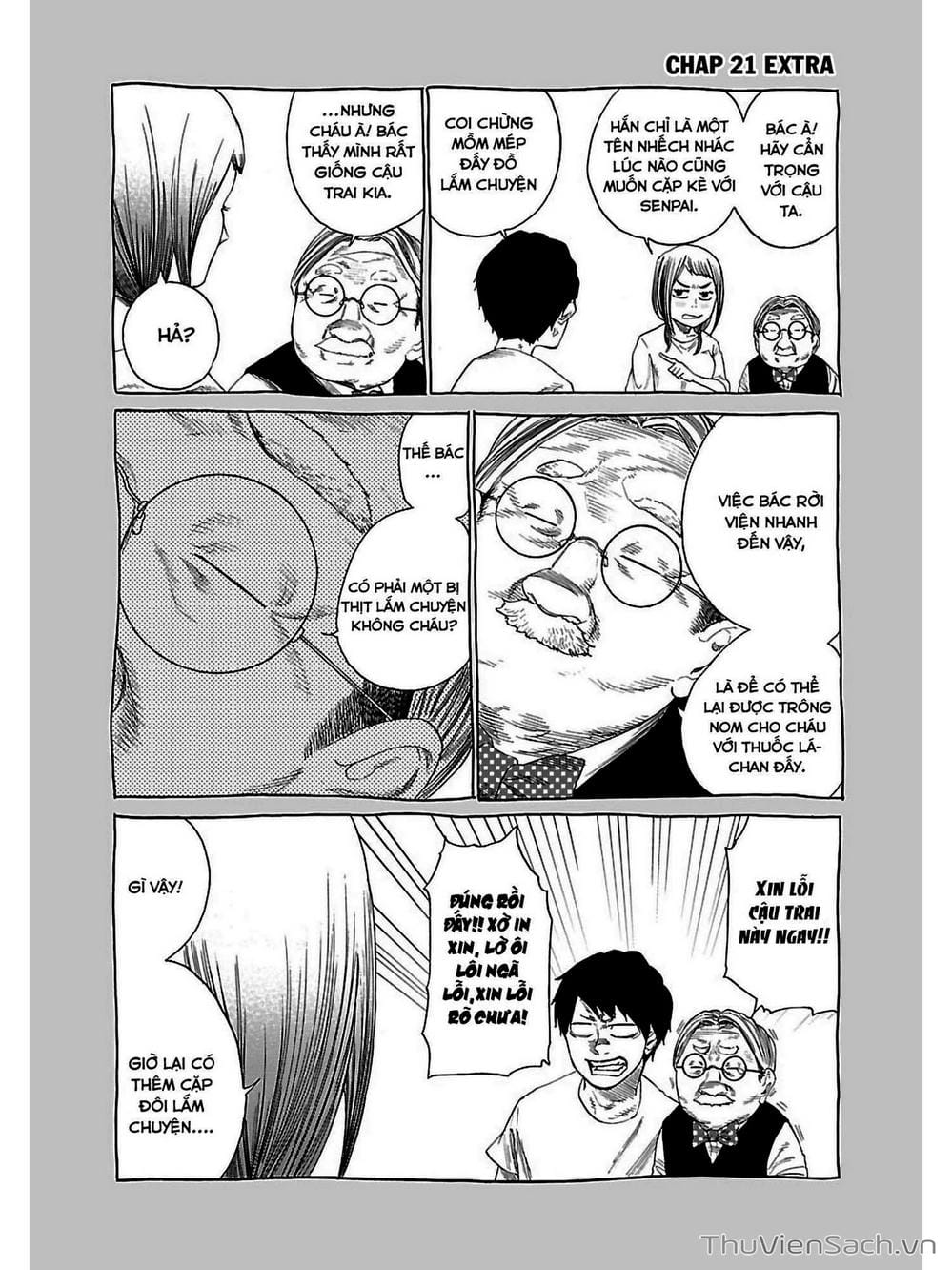 Truyện Tranh Thuốc Lá Senpai Và Kouhai Anh Đào - Cigarette And Cherry trang 4