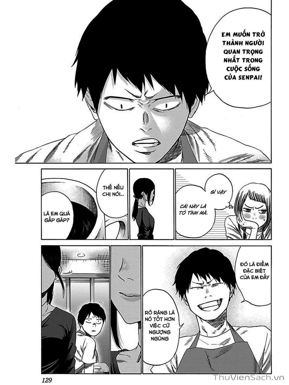 Truyện Tranh Thuốc Lá Senpai Và Kouhai Anh Đào - Cigarette And Cherry trang 4