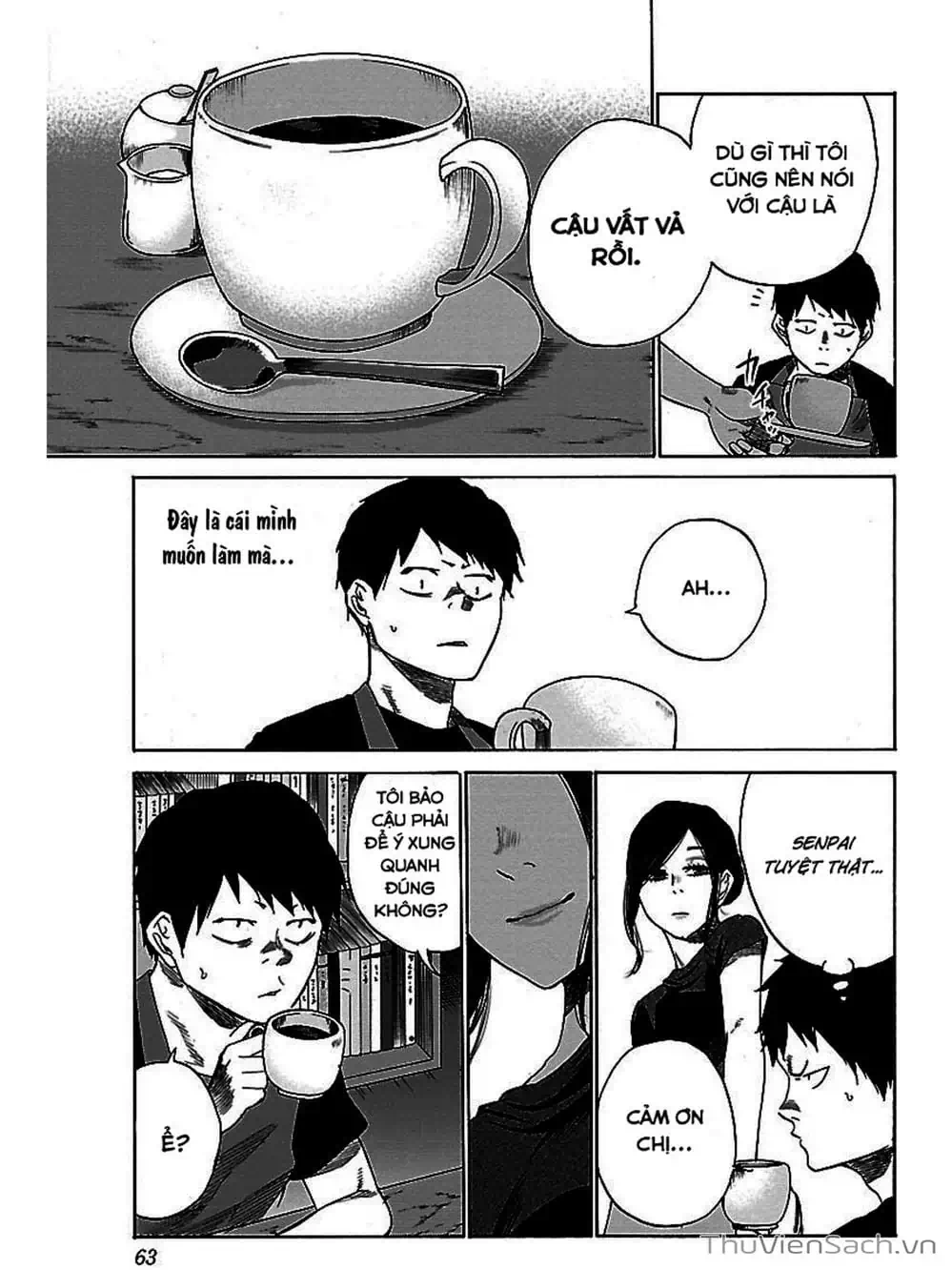 Truyện Tranh Thuốc Lá Senpai Và Kouhai Anh Đào - Cigarette And Cherry trang 4