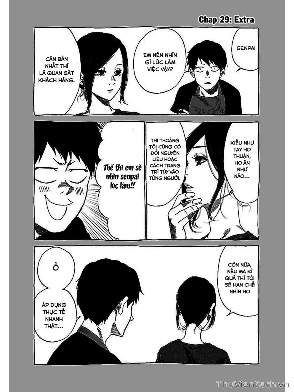 Truyện Tranh Thuốc Lá Senpai Và Kouhai Anh Đào - Cigarette And Cherry trang 4