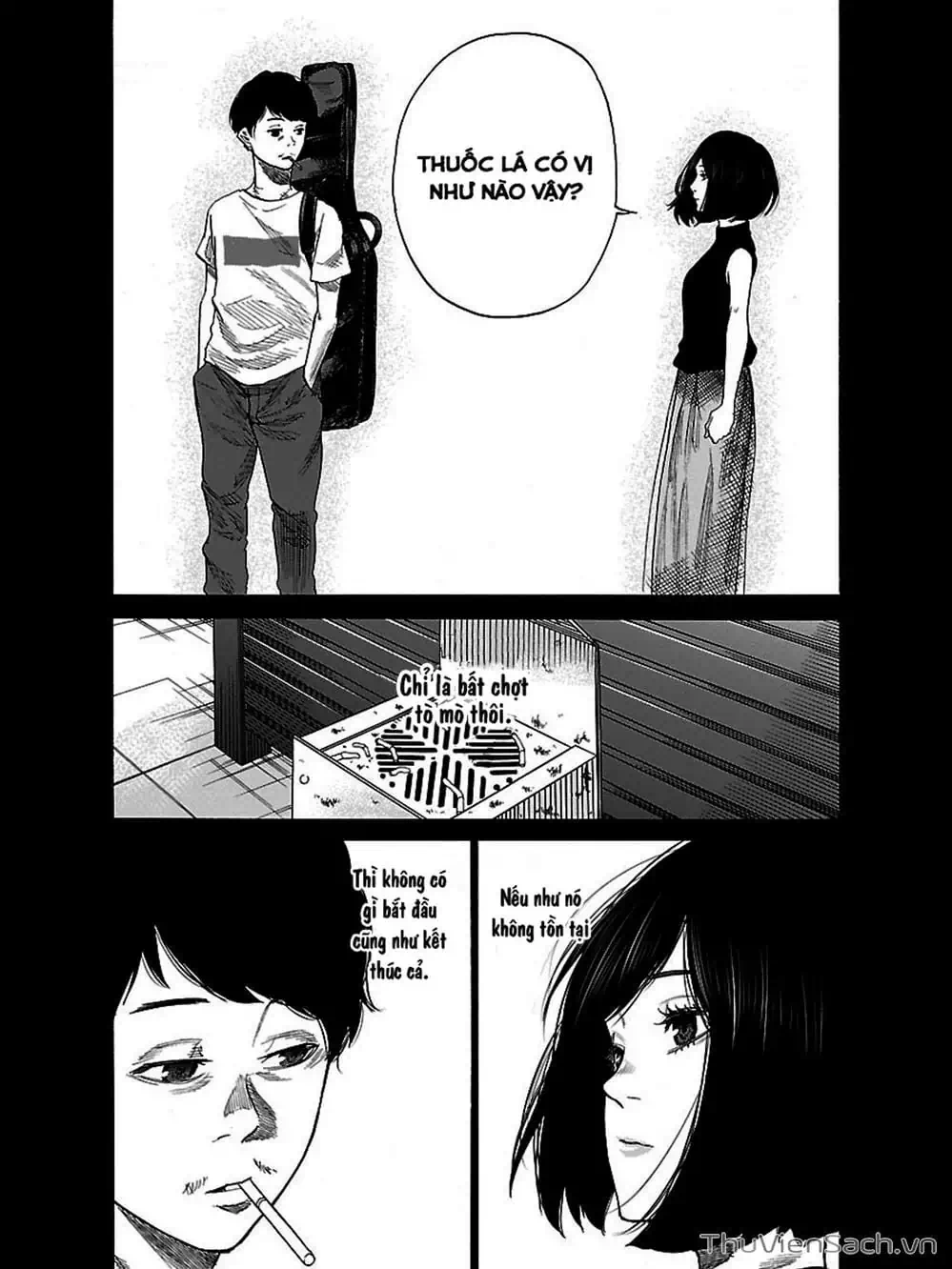 Truyện Tranh Thuốc Lá Senpai Và Kouhai Anh Đào - Cigarette And Cherry trang 4