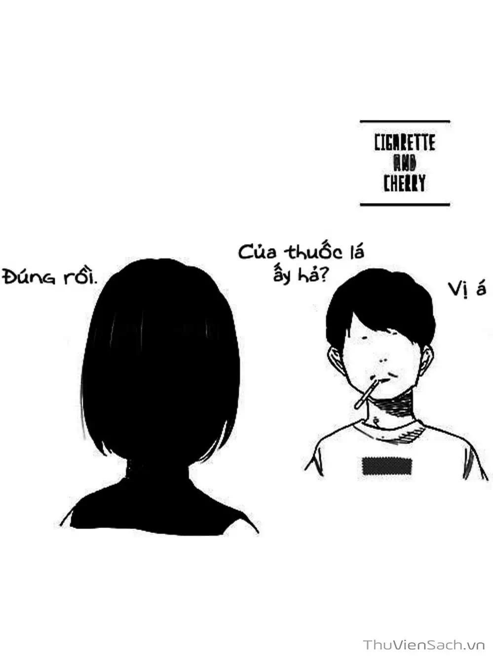 Truyện Tranh Thuốc Lá Senpai Và Kouhai Anh Đào - Cigarette And Cherry trang 4
