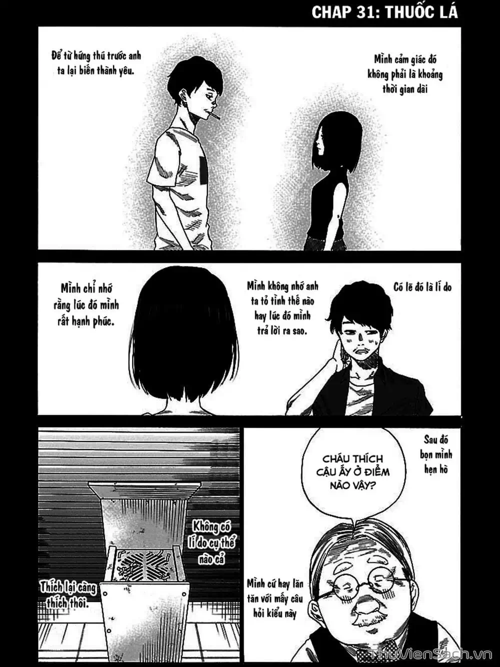 Truyện Tranh Thuốc Lá Senpai Và Kouhai Anh Đào - Cigarette And Cherry trang 4