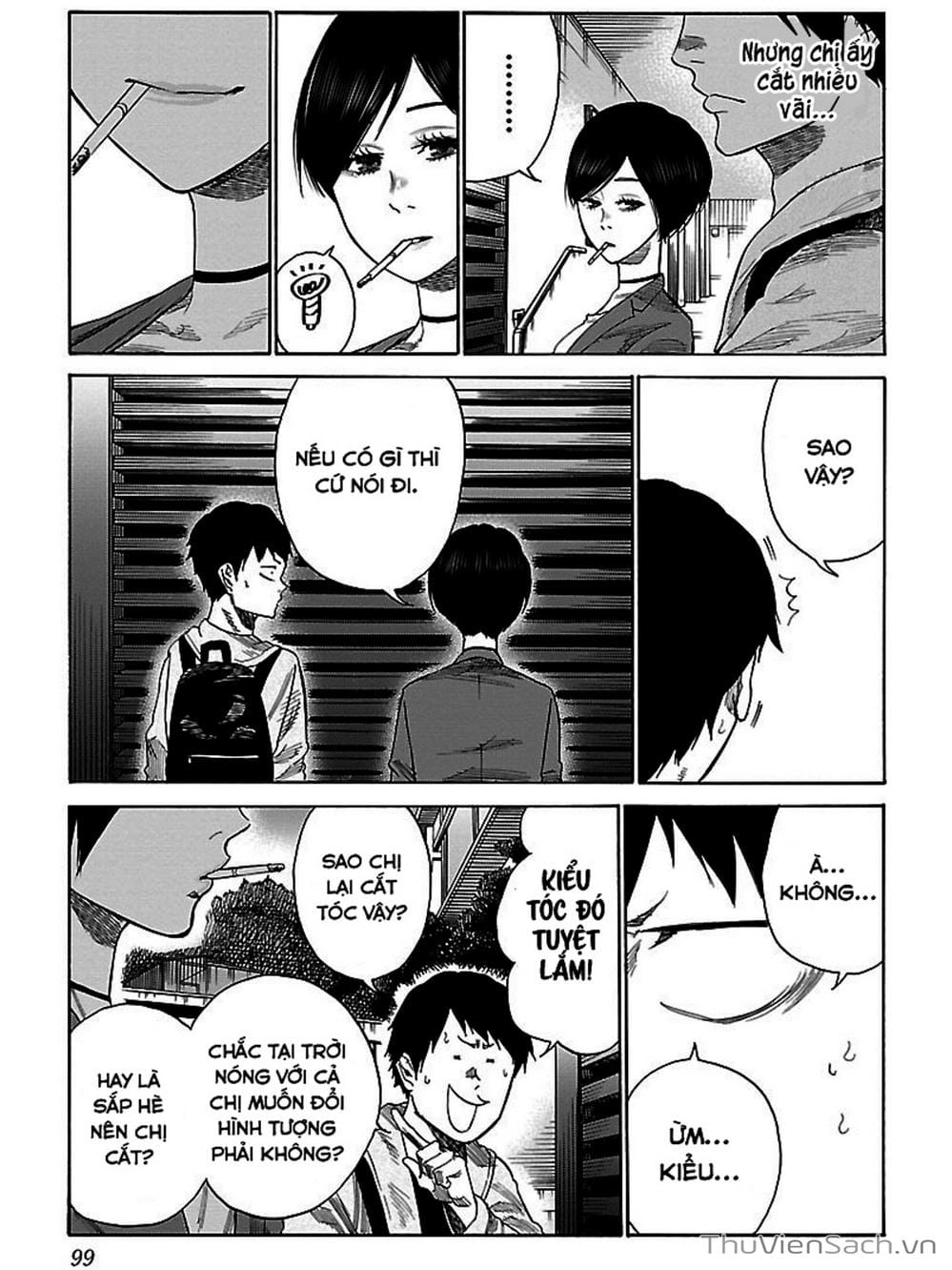 Truyện Tranh Thuốc Lá Senpai Và Kouhai Anh Đào - Cigarette And Cherry trang 4