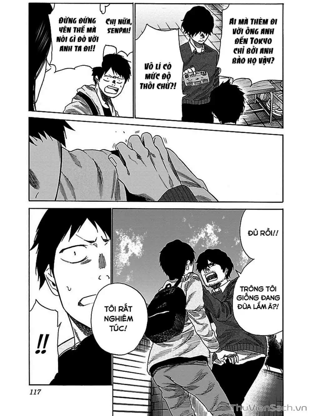 Truyện Tranh Thuốc Lá Senpai Và Kouhai Anh Đào - Cigarette And Cherry trang 4