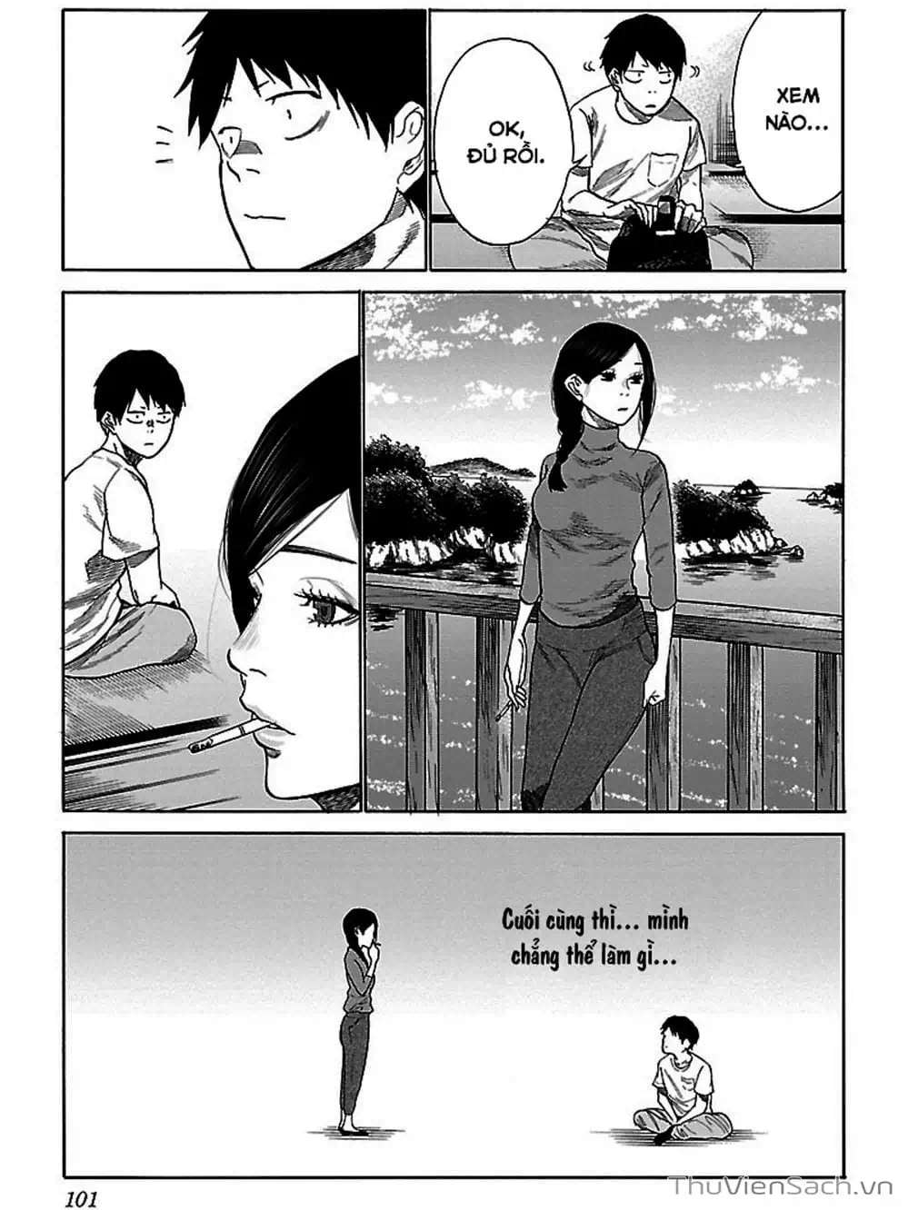 Truyện Tranh Thuốc Lá Senpai Và Kouhai Anh Đào - Cigarette And Cherry trang 4