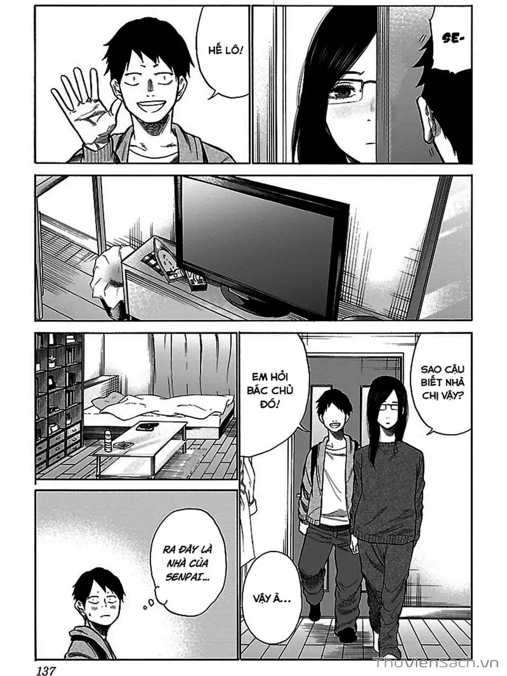 Truyện Tranh Thuốc Lá Senpai Và Kouhai Anh Đào - Cigarette And Cherry trang 4