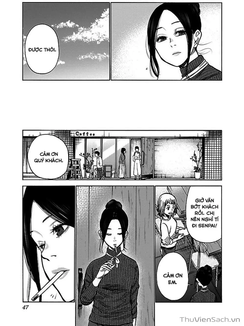 Truyện Tranh Thuốc Lá Senpai Và Kouhai Anh Đào - Cigarette And Cherry trang 4