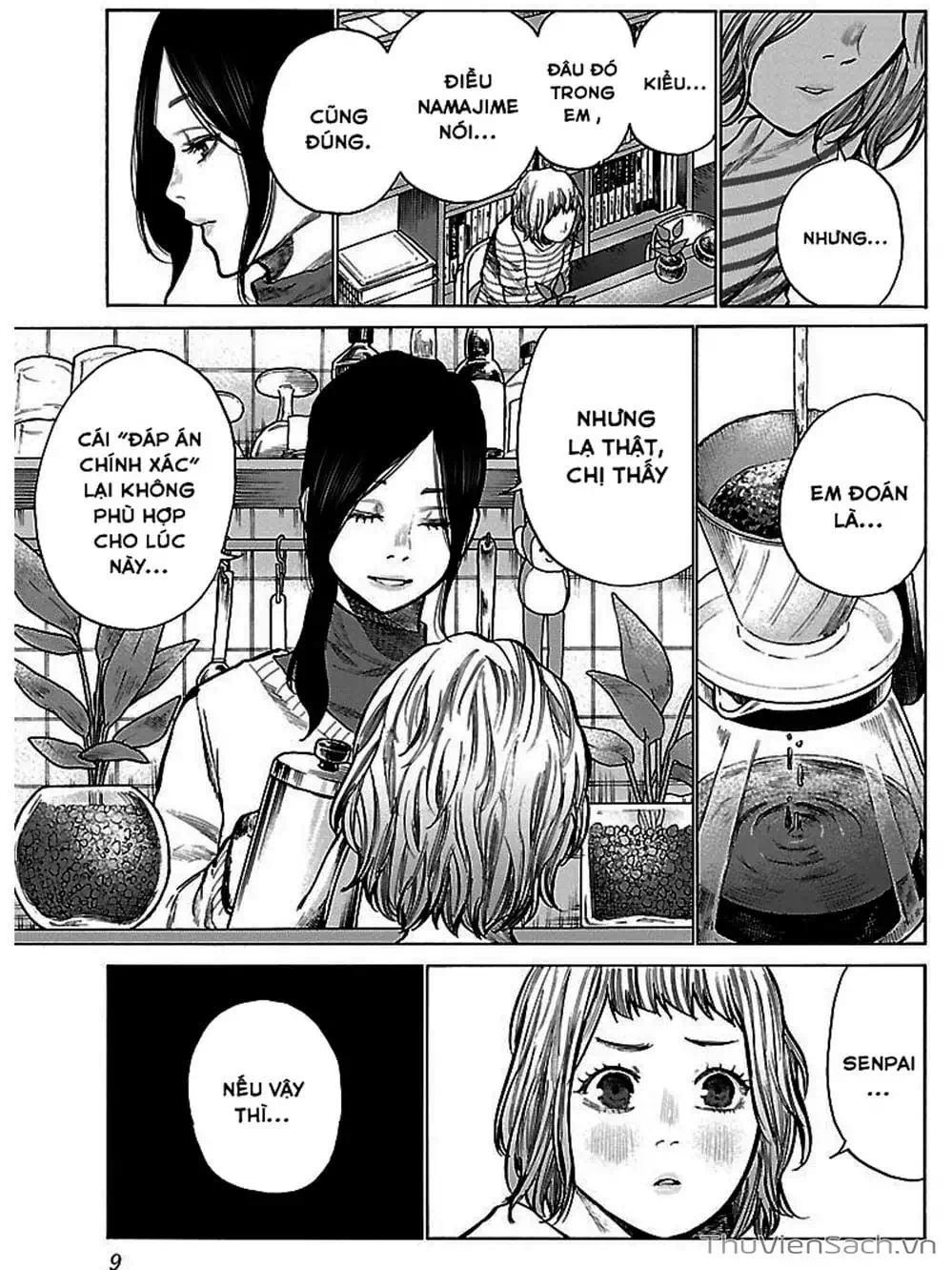 Truyện Tranh Thuốc Lá Senpai Và Kouhai Anh Đào - Cigarette And Cherry trang 4