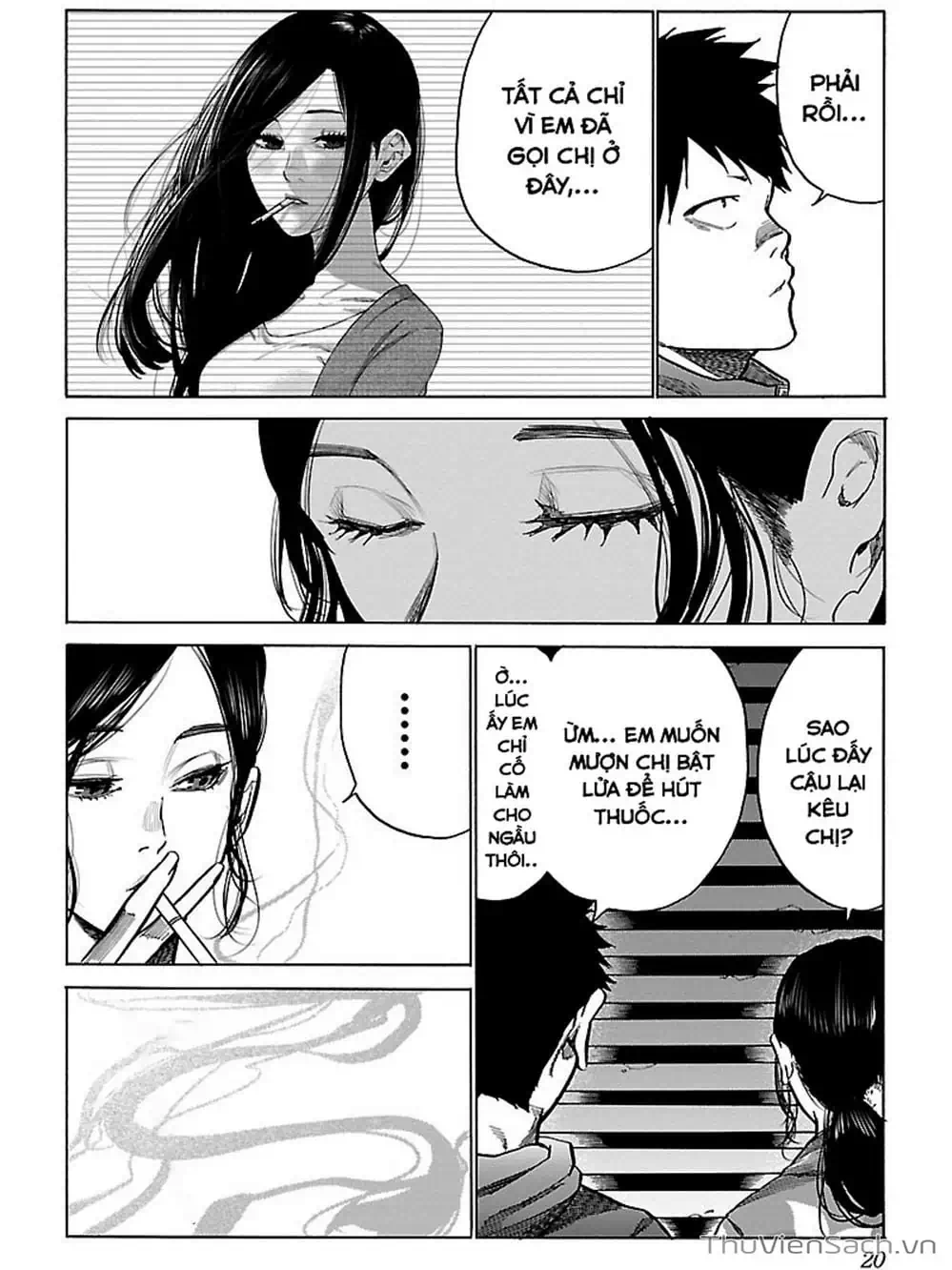 Truyện Tranh Thuốc Lá Senpai Và Kouhai Anh Đào - Cigarette And Cherry trang 4