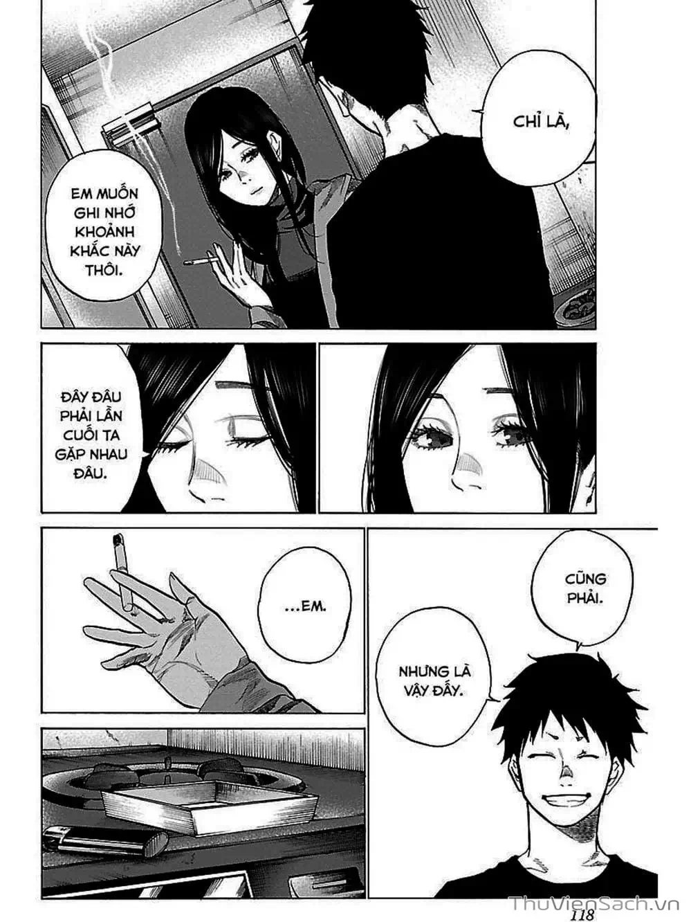 Truyện Tranh Thuốc Lá Senpai Và Kouhai Anh Đào - Cigarette And Cherry trang 4