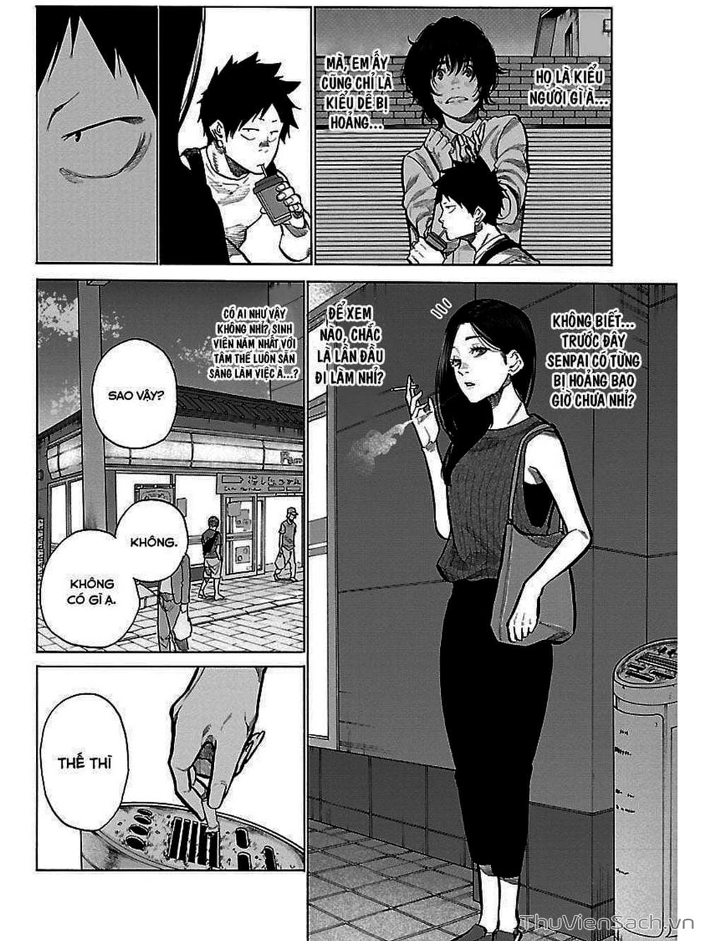 Truyện Tranh Thuốc Lá Senpai Và Kouhai Anh Đào - Cigarette And Cherry trang 4